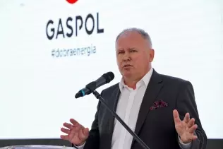 Prezes GASPOLU Sylwester Śmigiel