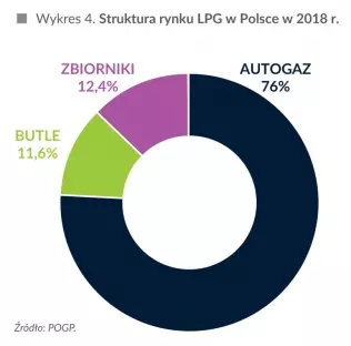 Struktura rynku LPG w Polsce