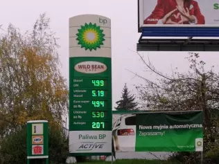 Ceny paliw w Łodzi (połowa listopada 2019 r.)