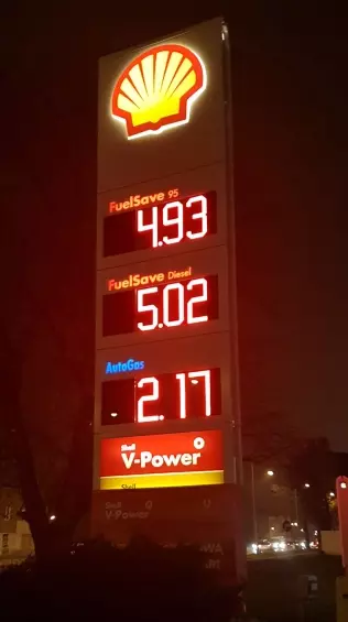 Ceny paliw w Łodzi (25 listopada 2019 r.)