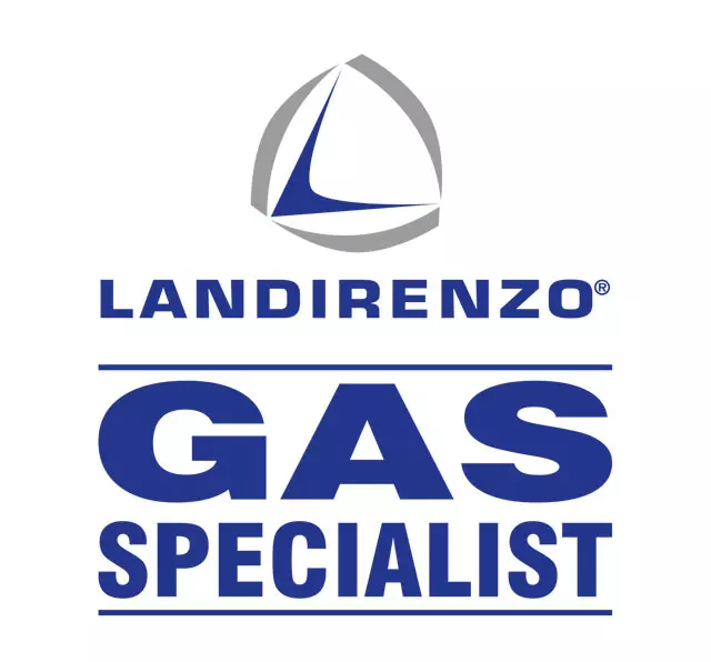 Logo sieci warsztatów Gas Specialist firmy Landi Renzo Polska