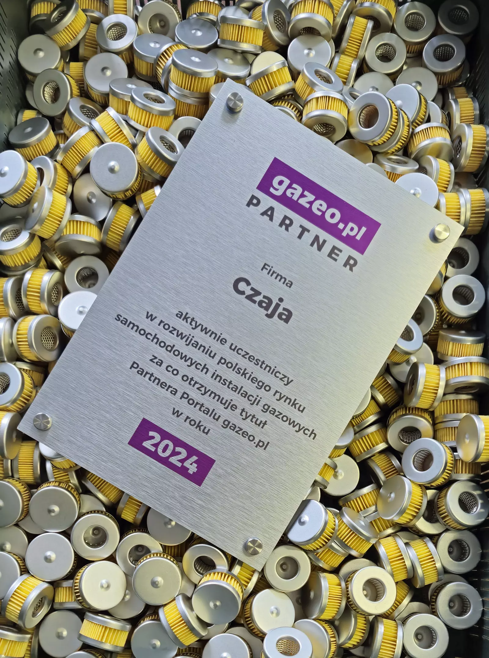 ZWM Czaja z Certyfikatem Partnera Portalu gazeo.pl