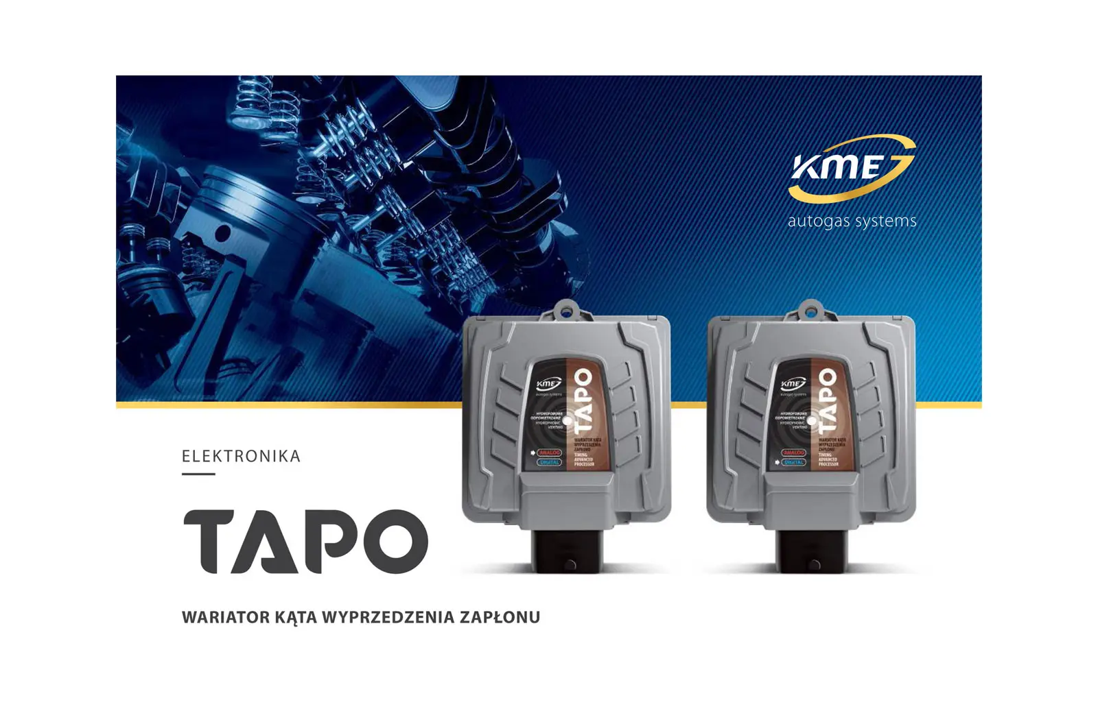 Nowość: KME TAPO Analog i Digital