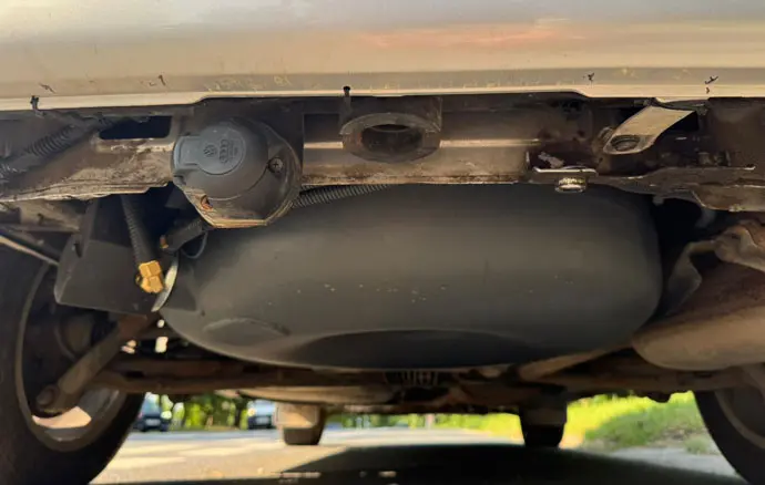 Volkswagen Multivan T5 &ndash; zbiornik LPG