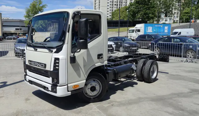 3,5-tonowe podwozie Herko Bios 35 z&nbsp;silnikiem zasilanym LPG