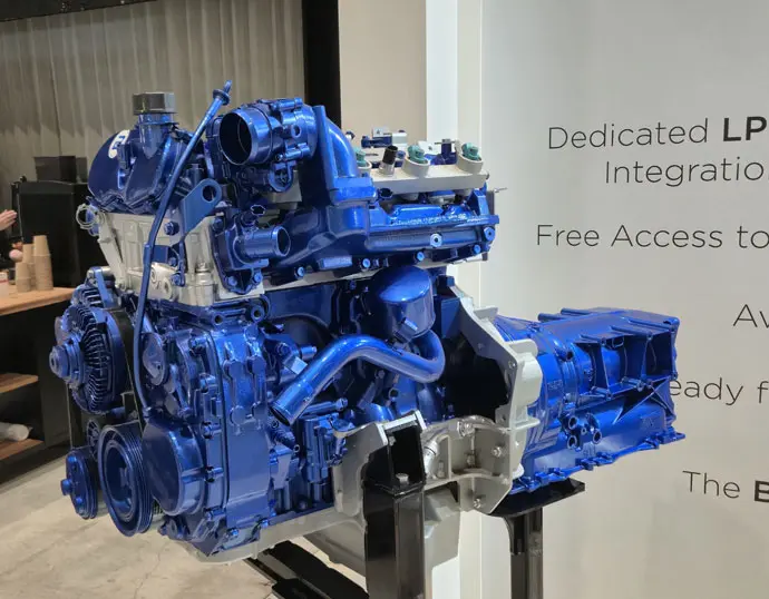 Silnik LPG B430 LG hiszpańskiej firmy BeGas