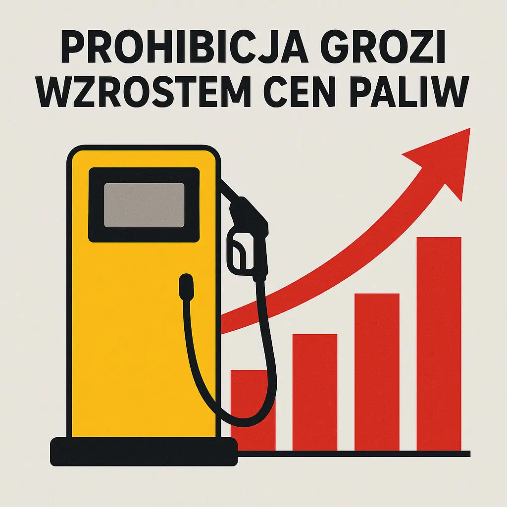 Czy benzyna zdrożeje przez wódkę?