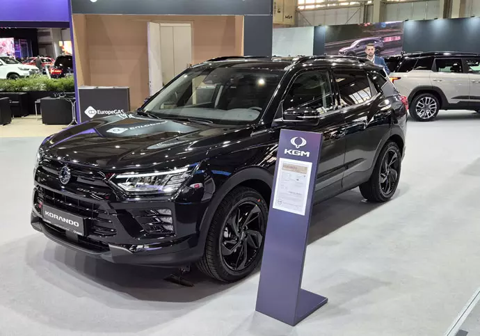 KGM Korando z&nbsp;LPG od EuropeGAS