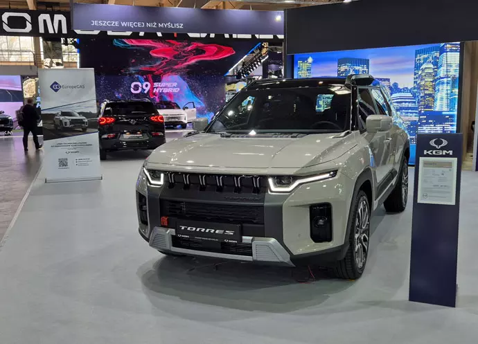 KGM Torres dostępny w&nbsp;LPG od EuropeGAS