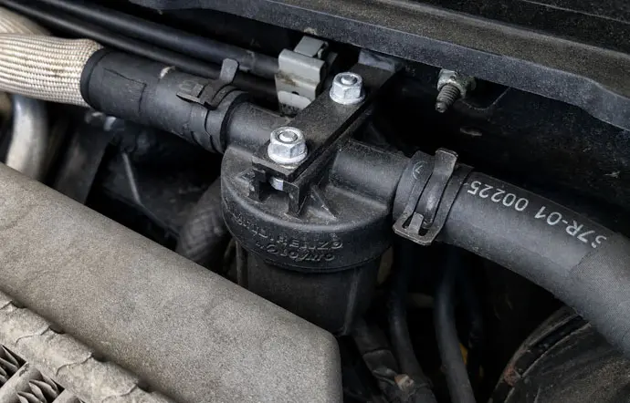 Drugi z&nbsp;filtr&oacute;w fazy lotnej LPG Landirenzo FSU R (Rotor D14) w&nbsp;Subaru Outback XT