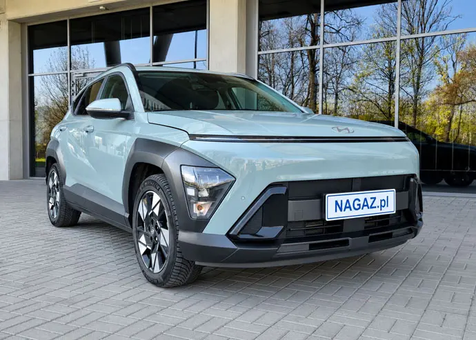 Hyundai Kona Hybrid 1.6 GDI (G4LE) z&nbsp;instalacją LPG STAG 500 GO