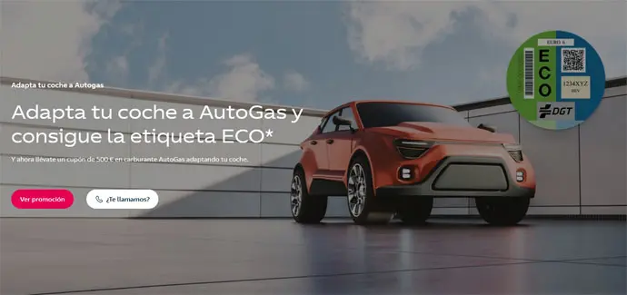 Strona internetowa Repsol