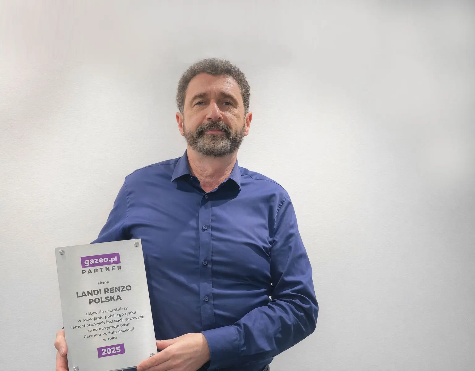 Certyfikat Partnera portalu gazeo.pl dla Landirenzo
