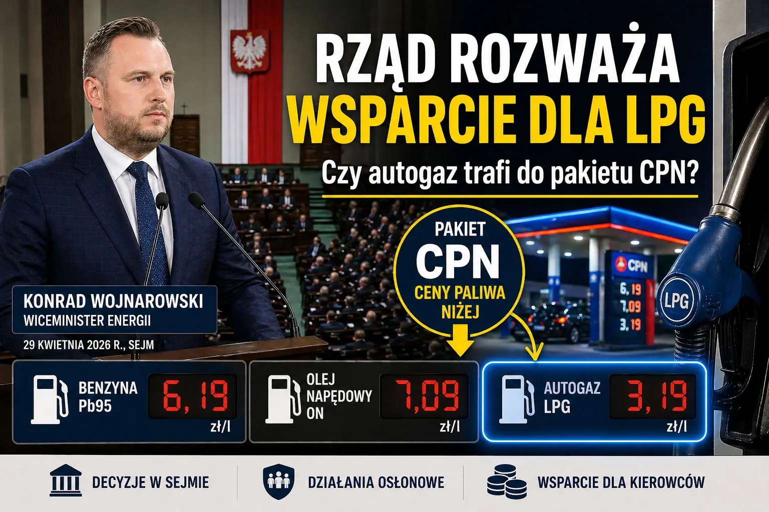Czy LPG trafi do pakietu CPN?