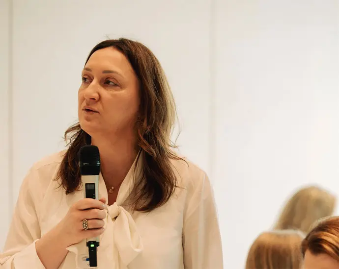 Ewa Gawryś-Osińska, przewodnicząca POGP i&nbsp;prezes Gaspol SA