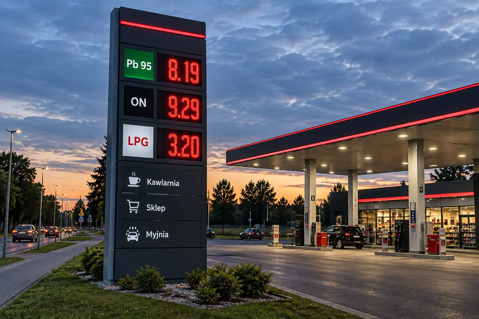 LPG o 5 zł tańsze od benzyny. To już norma na pylonach