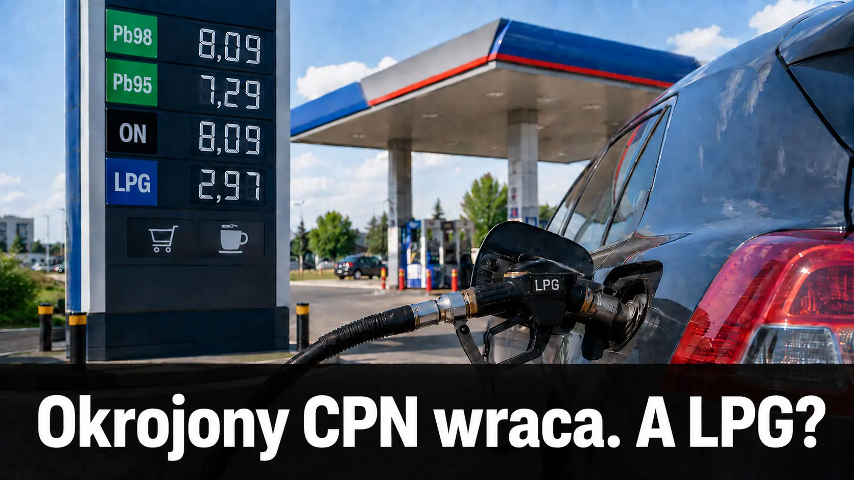 Okrojony CPN wraca. LPG znów poza ulgami?