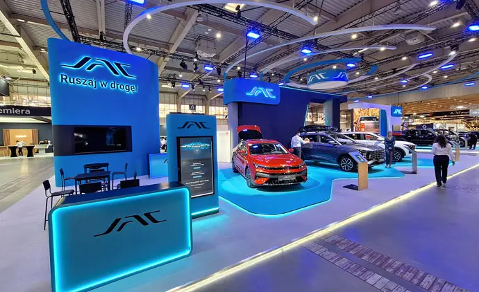 Stoisko Jac na Poznań Motor Show 2026