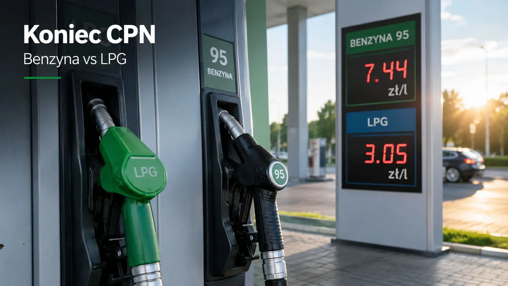 Rośnie przepaść cenowa pomiędzy benzyną a LPG