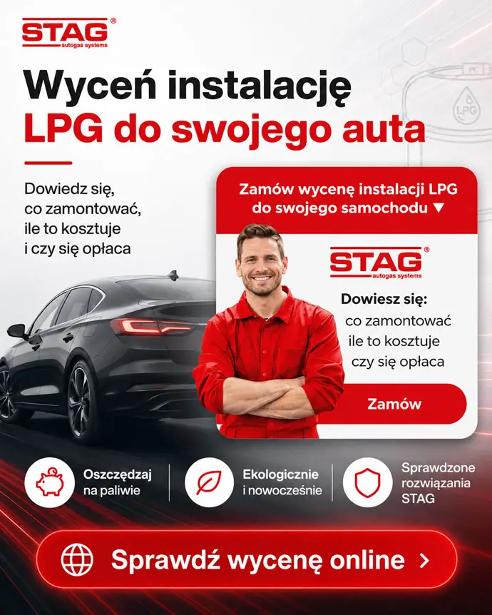 Wycena instalacji LPG STAG