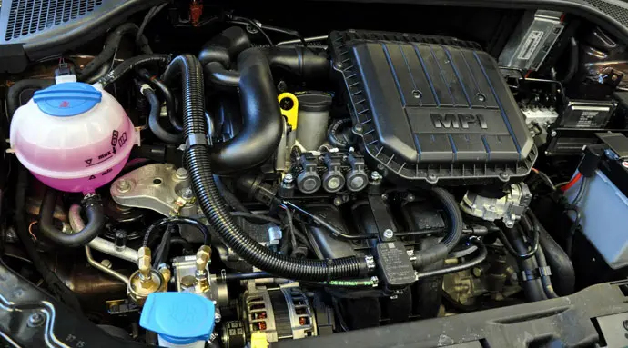 Komora silnikowa Skoda Fabia LPG