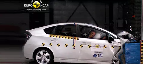 Toyota Prius w testach Euro NCAP - 5 gwiazdek