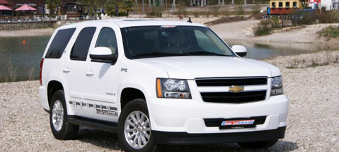 Chevrolet Tahoe Hybrid - benzyna, prąd i LPG